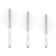 Mission Force 90 - New Moulded Flight & Shaft System - White - Standard No2