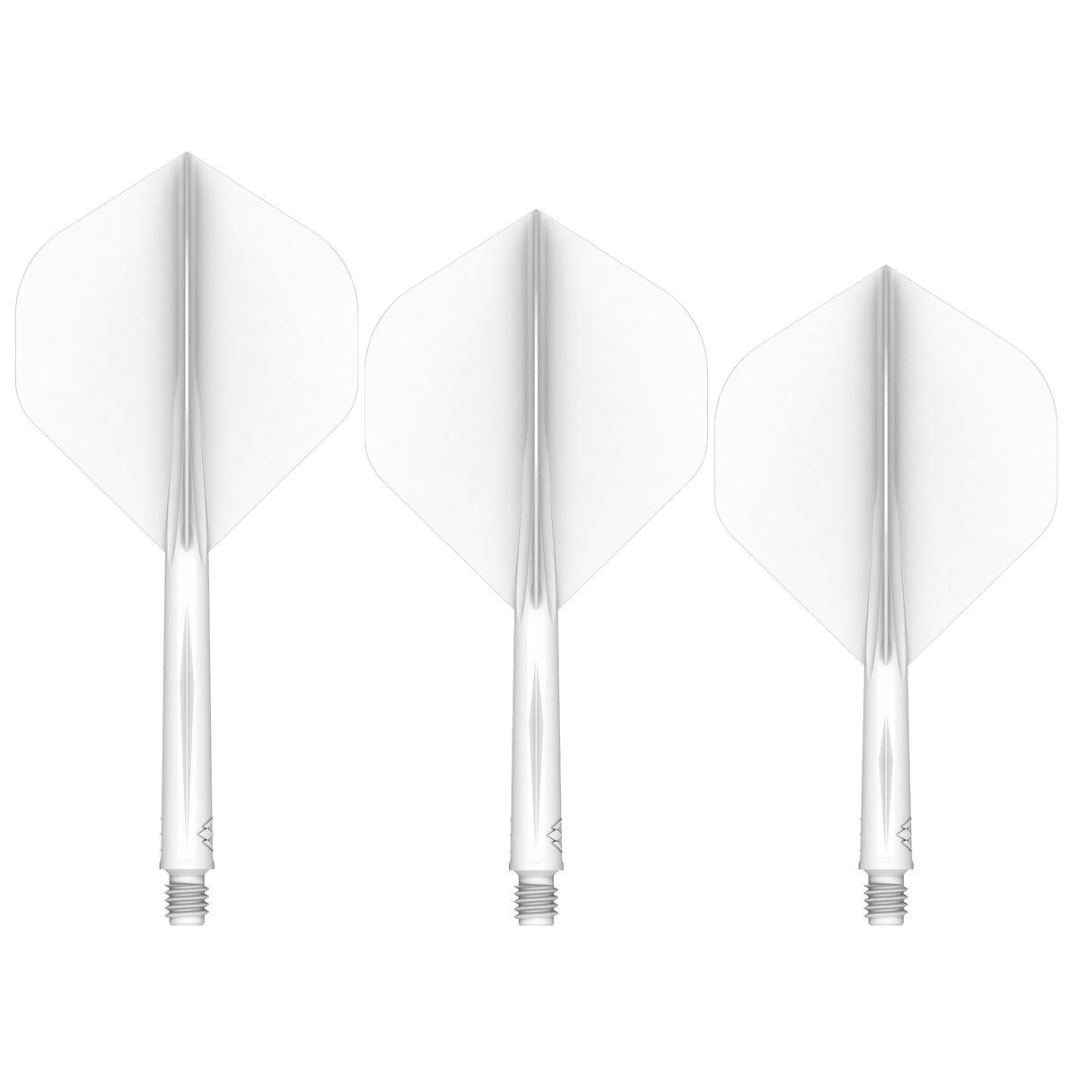 Mission Force 90 - New Moulded Flight & Shaft System - White - Standard No2
