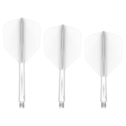 Mission Force 90 - New Moulded Flight & Shaft System - White - Standard No6
