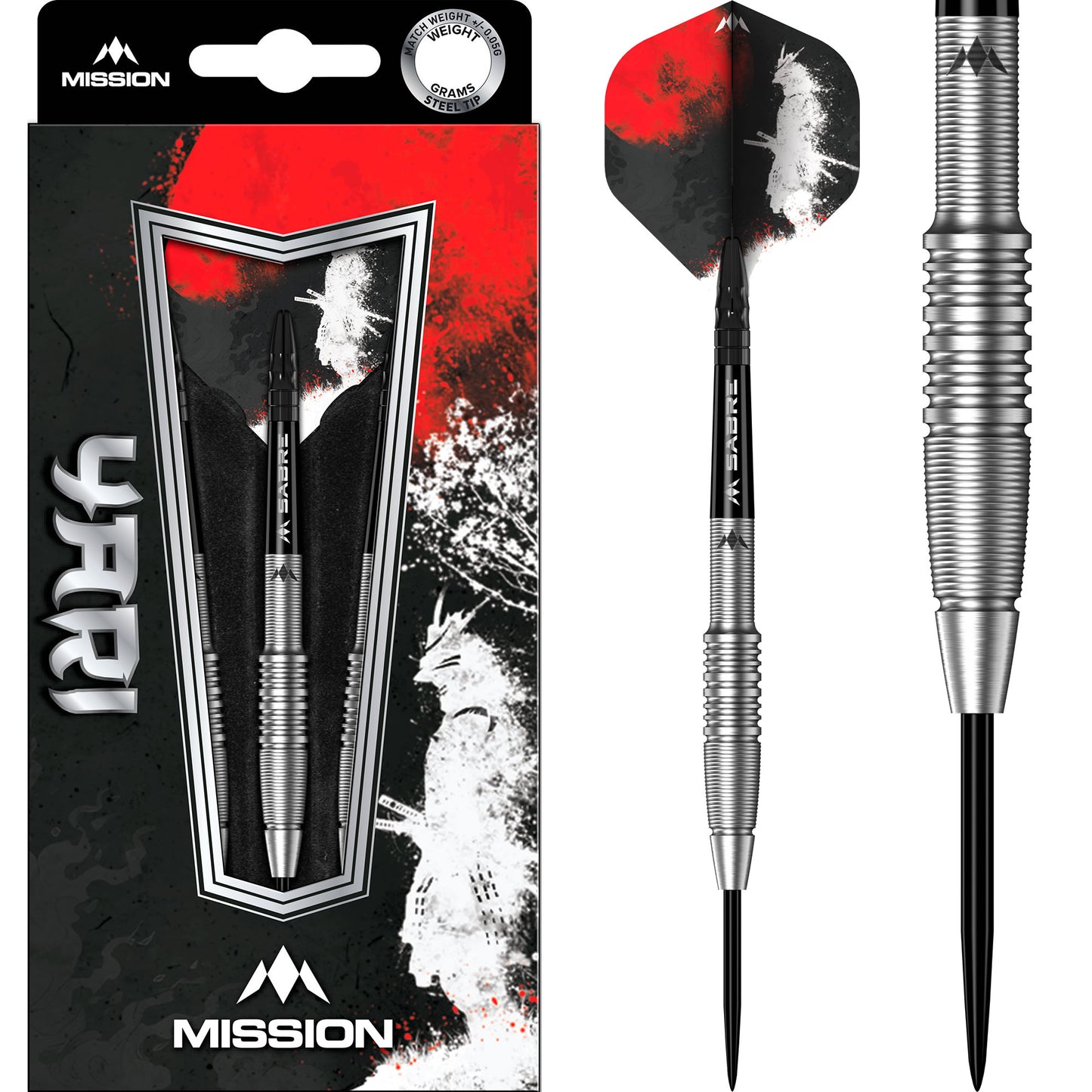 Mission Yari Darts - Steel Tip - 90% Tungsten