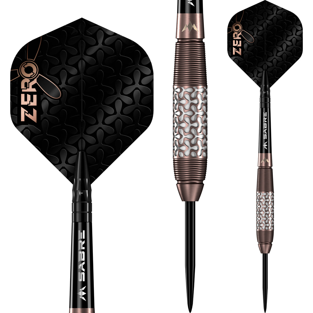 Zero Steel Tip Tungsten Darts – 97.5% Tungsten – Bronze PVD
