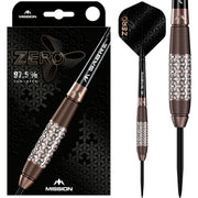 Zero Steel Tip Tungsten Darts – 97.5% Tungsten – Bronze PVD