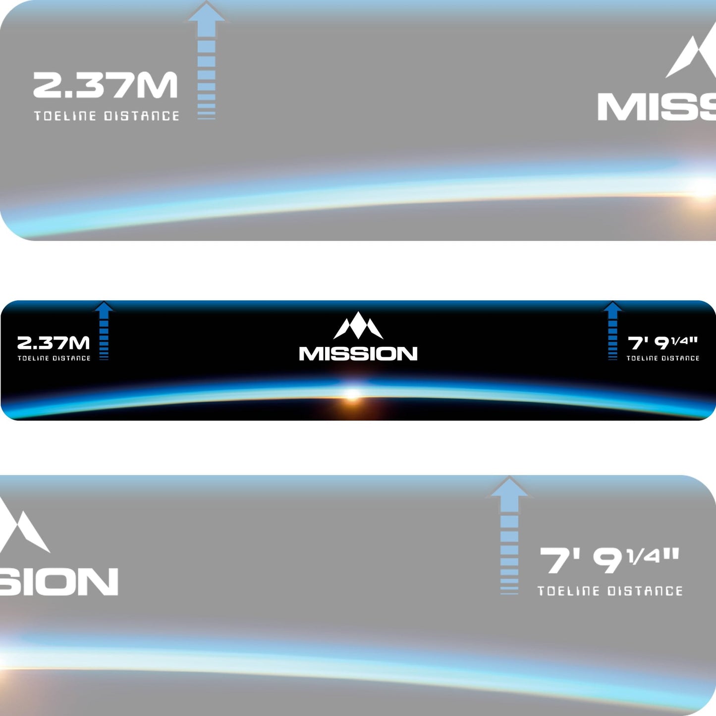 Mission Throw Line Oche - Toeline - Horizon