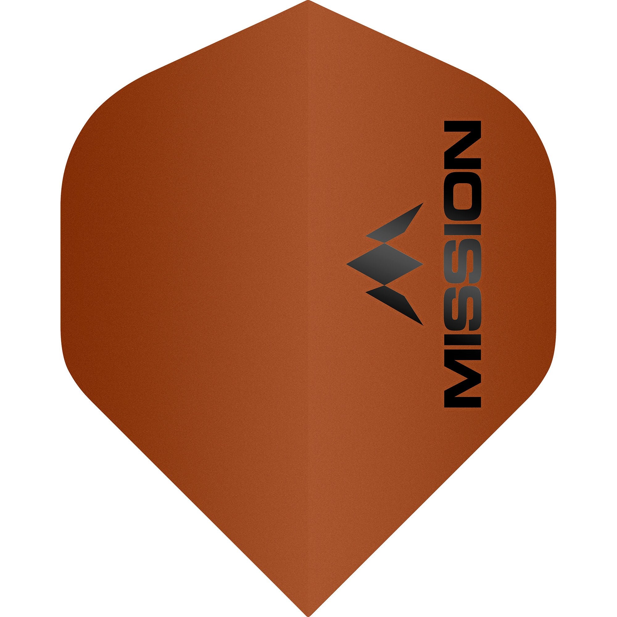 Mission Logo Dart Flights - 100 Micron - No2 - Std - Matt