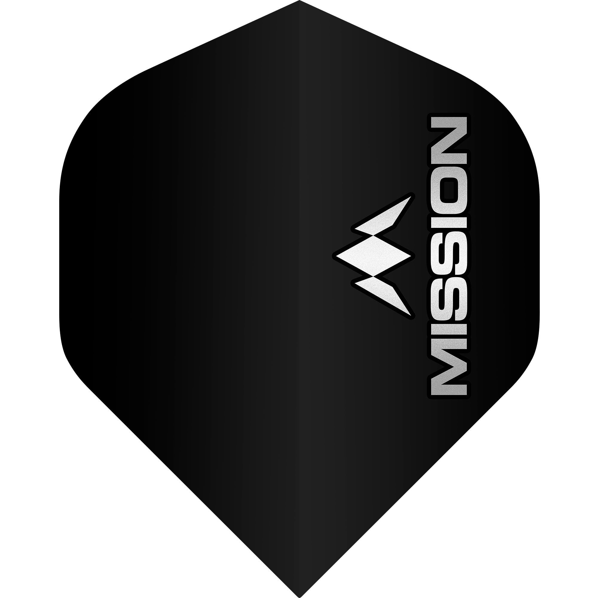 Mission Logo Dart Flights - 100 Micron - No2 - Std