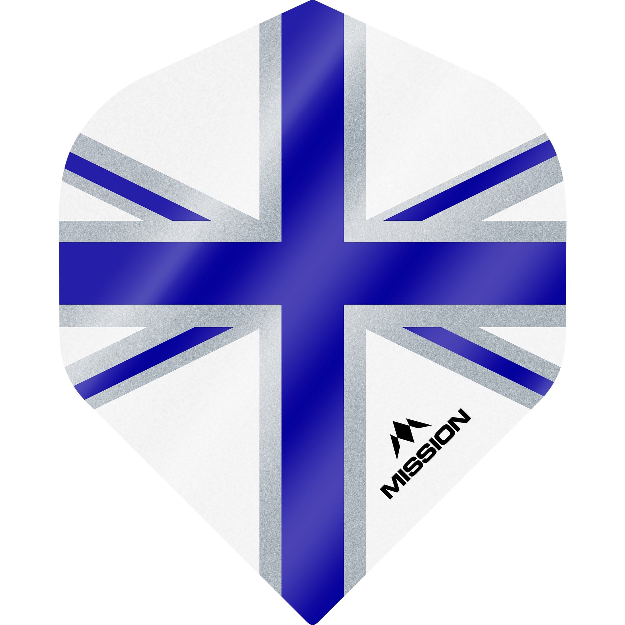 Mission Alliance Union Jack Dart Flights - No2 - Std - White