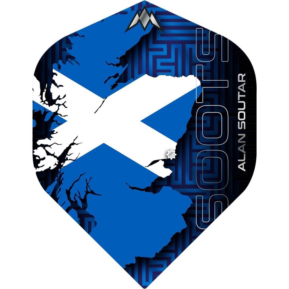 Solo Dart Flights - 100 Micron - No2 - Std - Alan Soutar - Soots