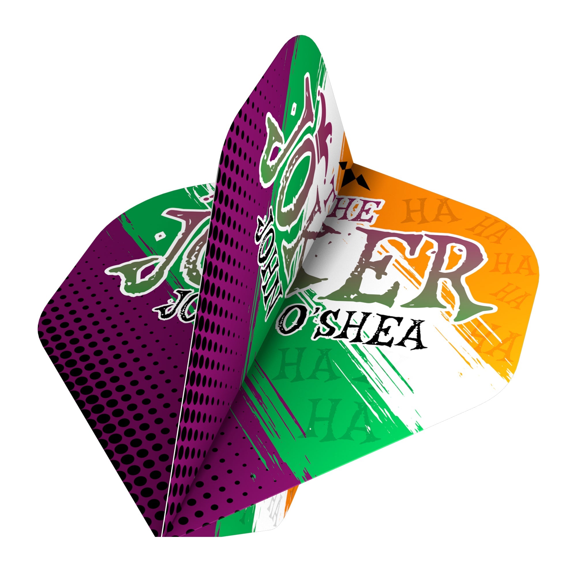 Mission Solo Dart Flights - 100 Micron - No2 - Std - John O'Shea - The Joker