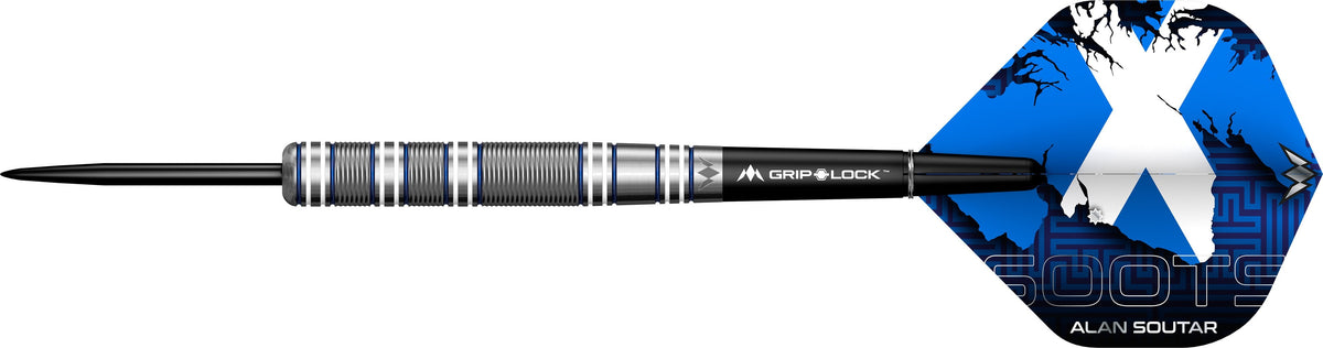 Alan Soutar Darts - Steel Tip - Soots - Blue & White