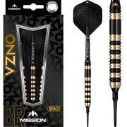 Onza Darts - Soft Tip Brass - M3 - Black & Gold