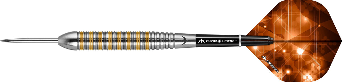 Ardent Darts - Steel Tip Brass - M2 - Front Ring Grip - 24g