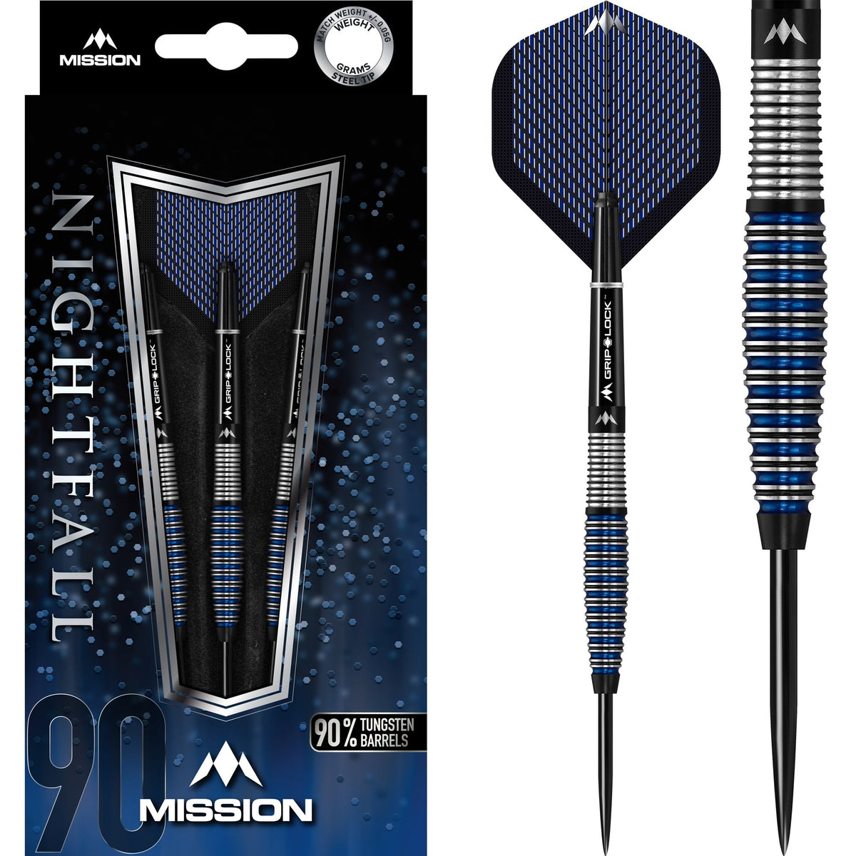 Nightfall Darts - Steel Tip - M4 - Curved