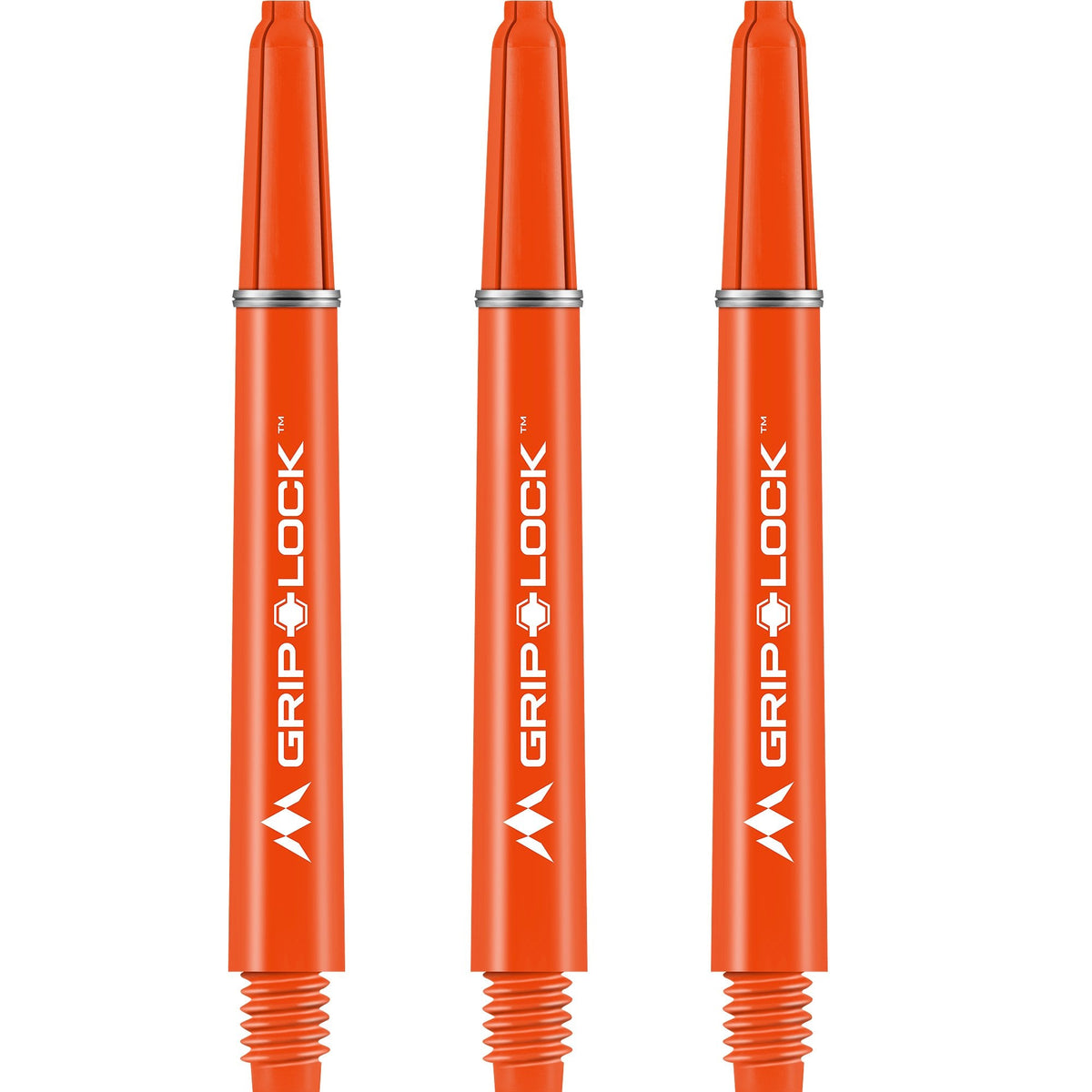 Mission GripLock Shafts - Dart Stems - Orange
