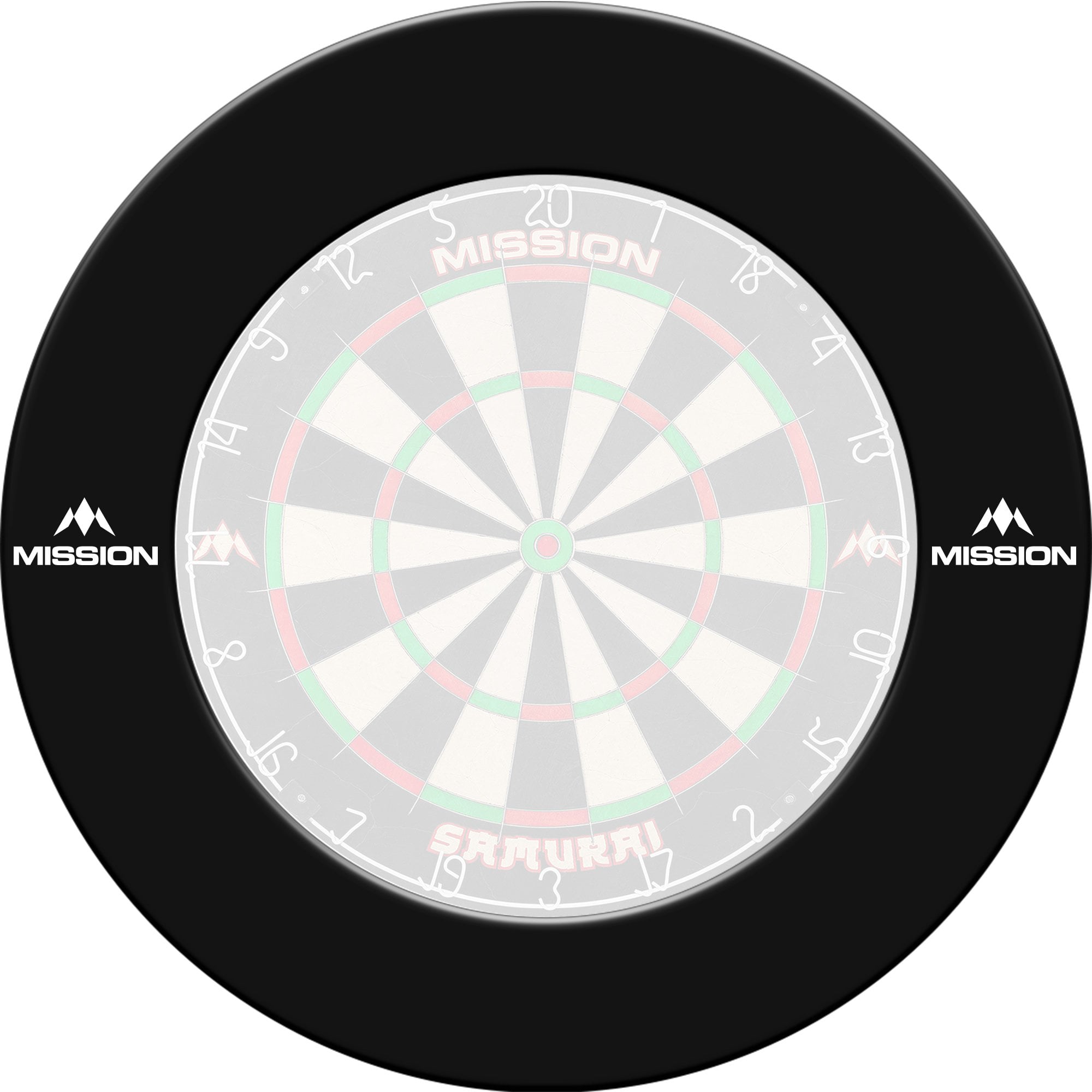 Mission Dartboard Surround - Pro - Heavy Duty - with Logo