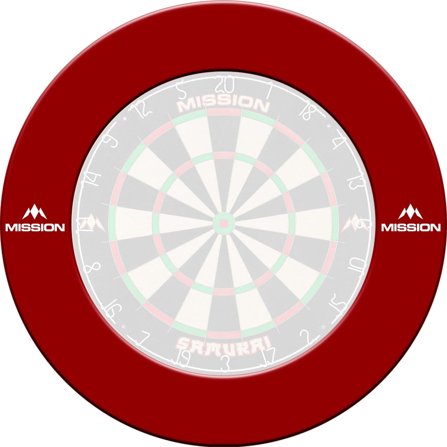 Mission Dartboard Surround - Pro - Heavy Duty - with Logo