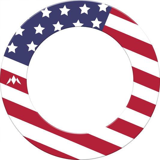 USA Dartboard Surround - S1 - Blue - Stars and Stripes - Flag