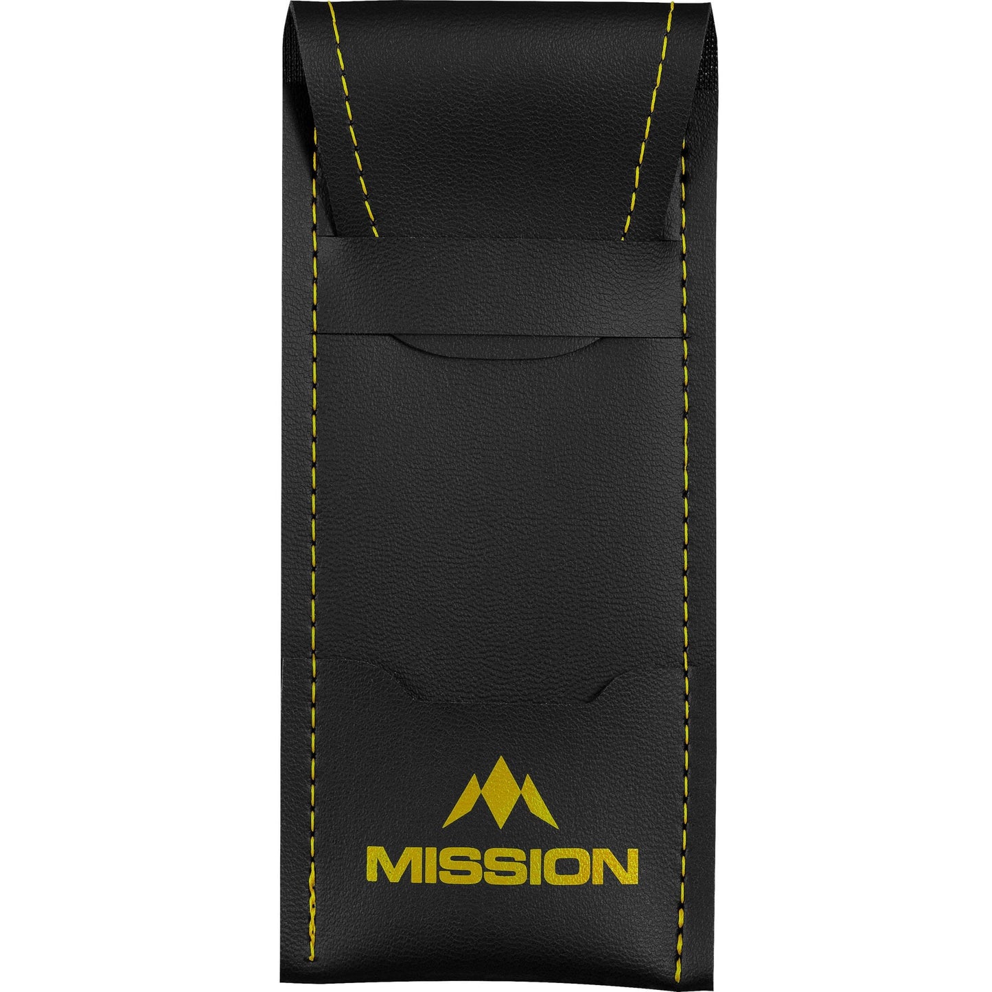 Mission Sport 8 Darts Case - Black Bar Wallet with Trim