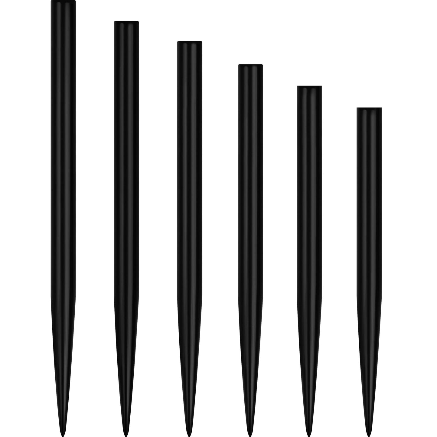 Mission Glide Dart Points - Spare Points - Plain - Black