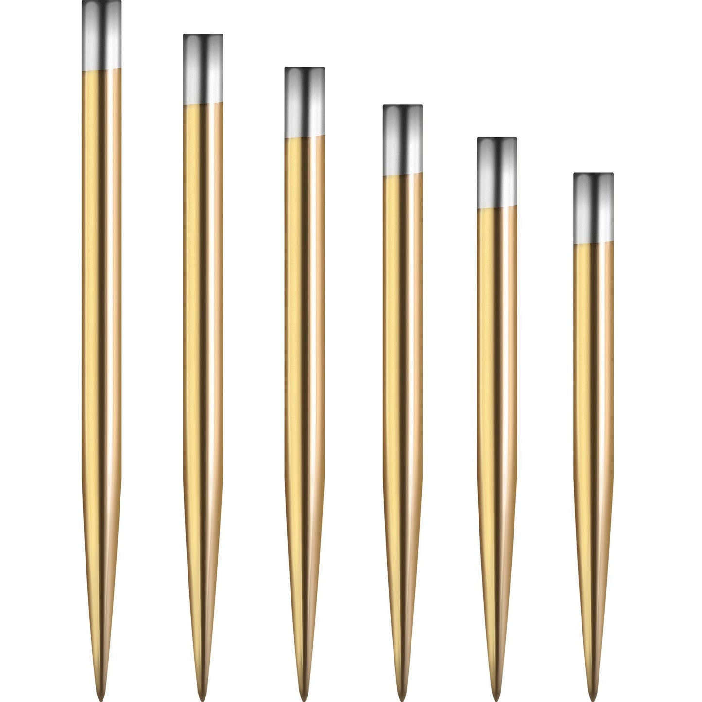 Mission Glide Dart Points - Spare Points - Plain - Gold