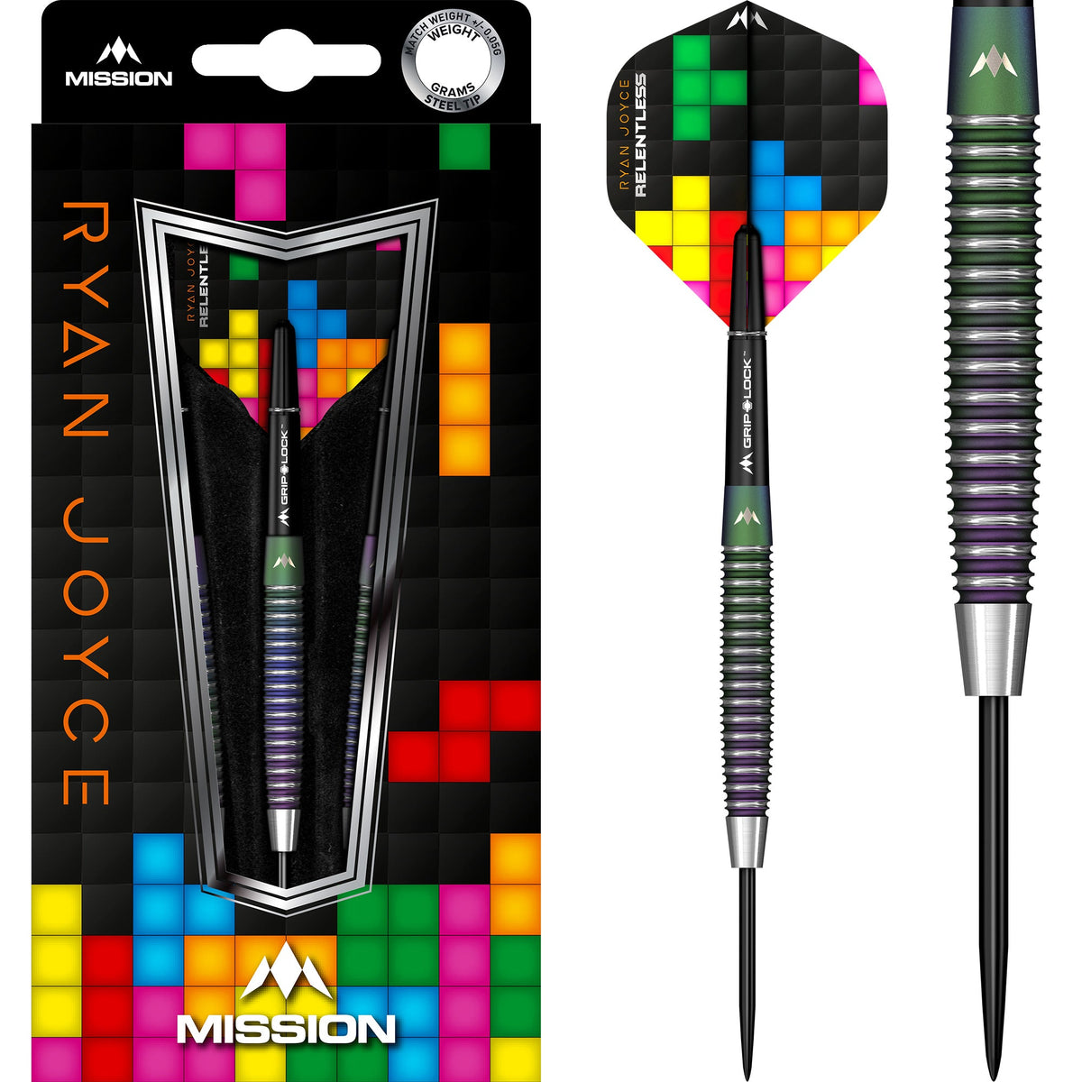 Ryan Joyce Darts - Steel Tip - Relentless - PVD Coral