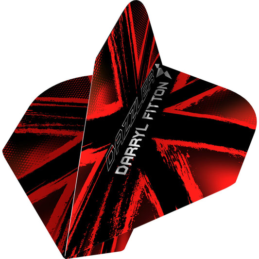 Solo Dart Flights - 100 Micron - No6 - Shape - Darryl Fitton - The Dazzler