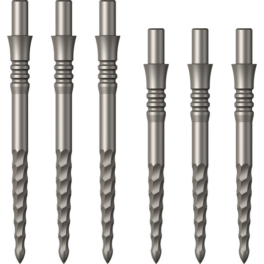 Mission Sniper Points - Steel Tip - Precision Spare Points - Lunar FS - Silver