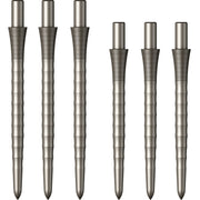 Mission Sniper Points - Steel Tip - Precision Spare Points - Ripple - Silver