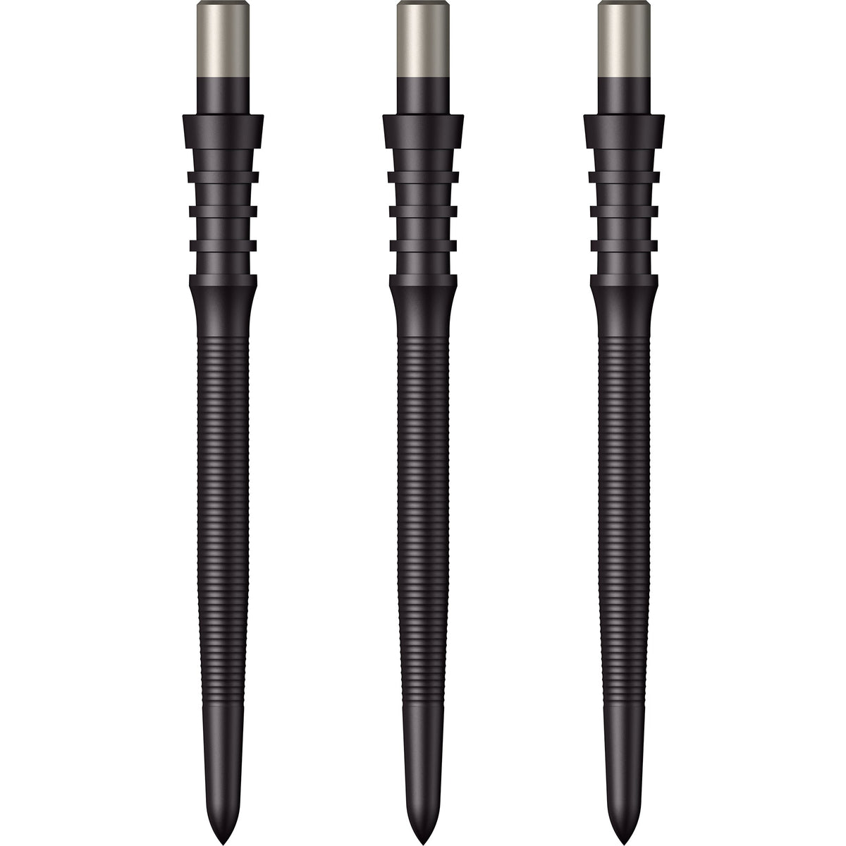 Mission Sniper Points - Steel Tip - Precision Spare Points - Micro Grip - Black