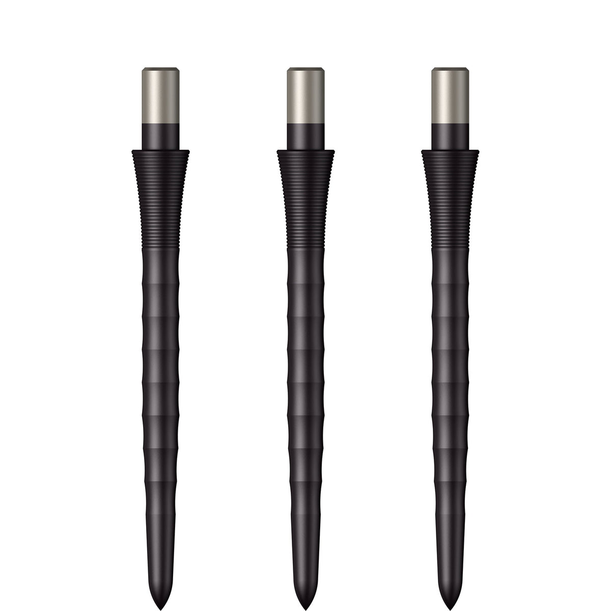 Mission Sniper Points - Steel Tip - Precision Spare Points - Ripple - Black