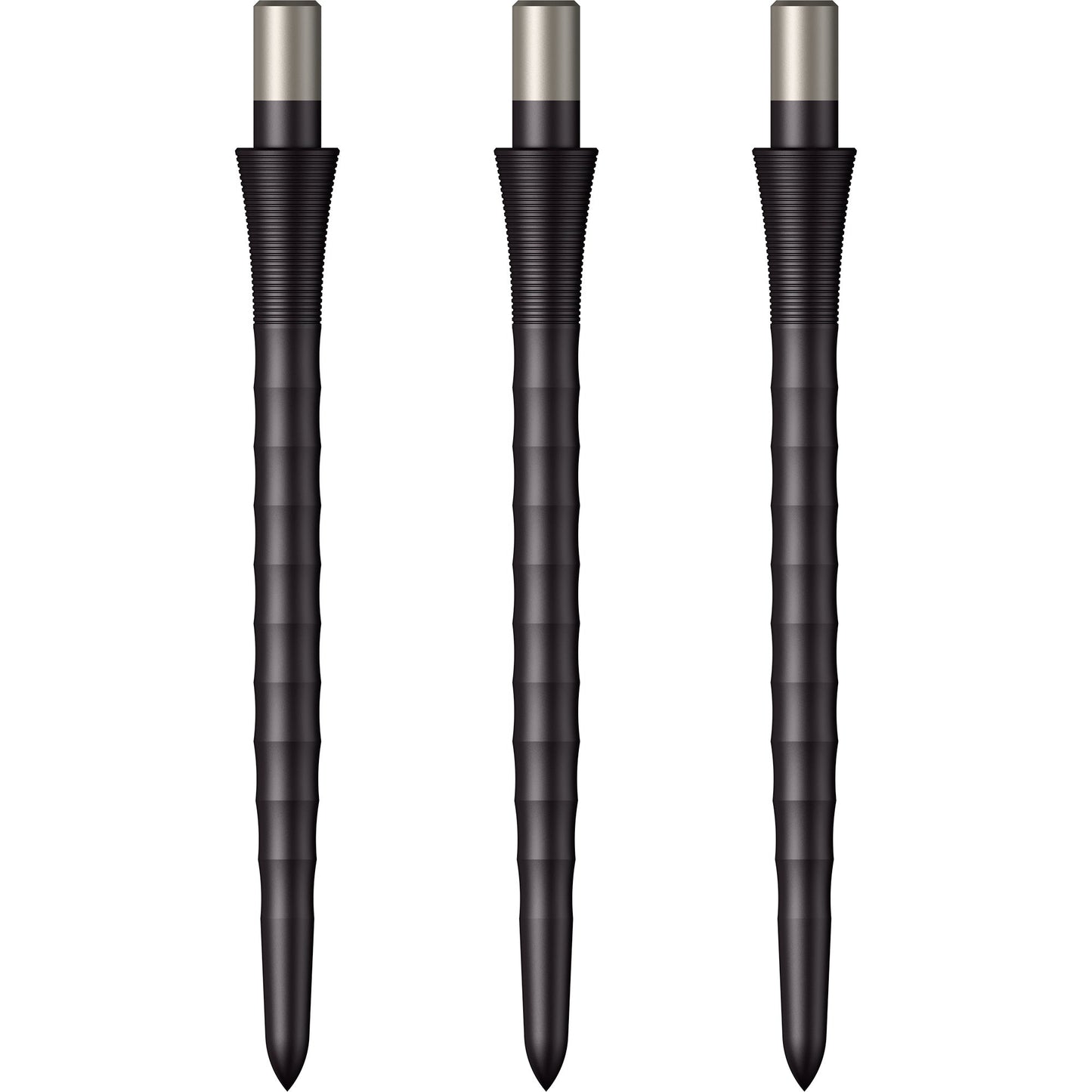Mission Sniper Points - Steel Tip - Precision Spare Points - Ripple - Black